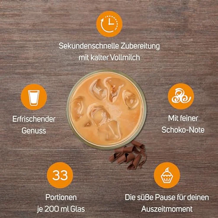 Krüger Eiskaffee Schoko, 500g – Bild 4
