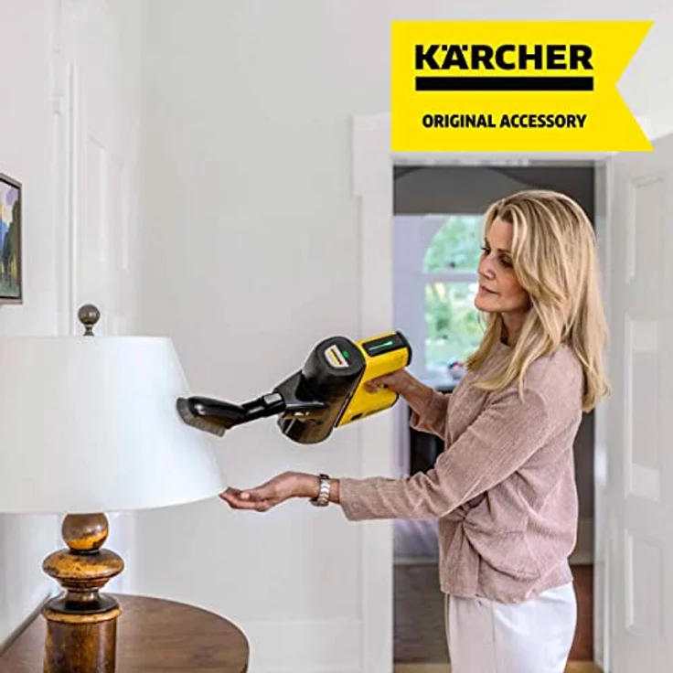 Kärcher Original Softbürste, Zubehör für Kärcher Akku-Staubsauger VC 4 Cordless myHome, VC 6 Cordless ourFamily und VC 7 Cordless yourMax, Schwarz – Bild 4