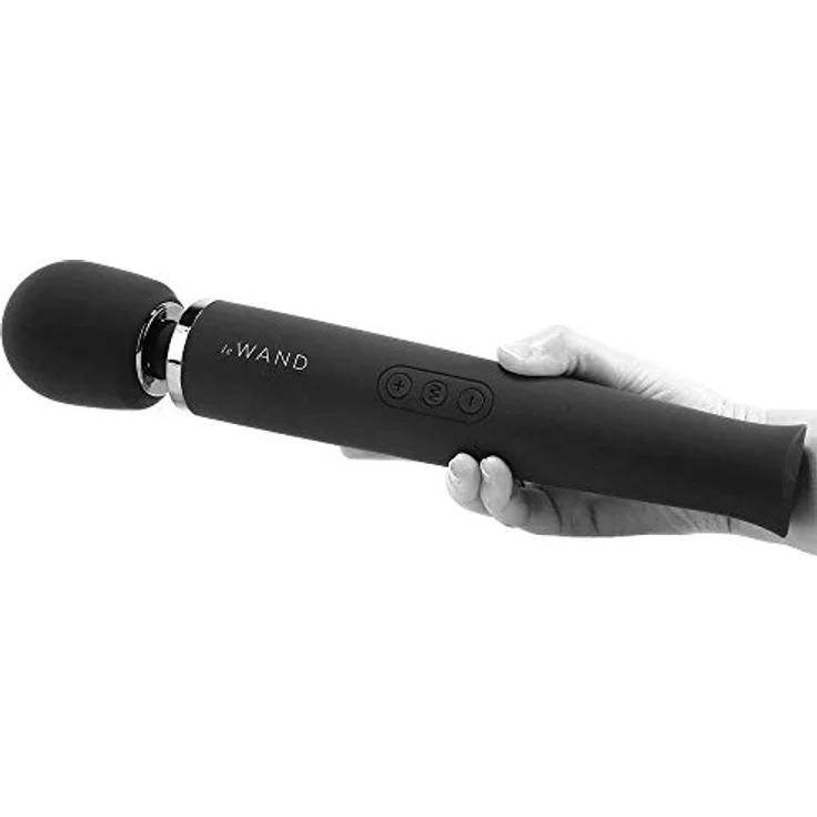 Fröhle le Wand Black, 1465 g, wiederaufladbares Massagegerät mit 20 ...
