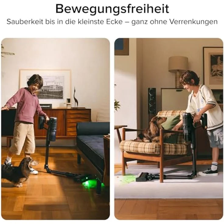 ROBOROCK H60 Ultra, Handstaubsauger mit 210 AW Saugleistung, flexibel, schwarz – Bild 4