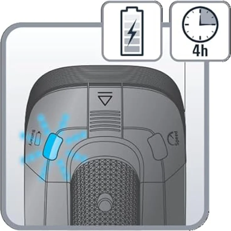 Rowenta ZR009703 Xpert | Extra-Akku | Kompatibel mit der Serie X-Pert 6.60 (RH68) | Schwarz – Bild 3