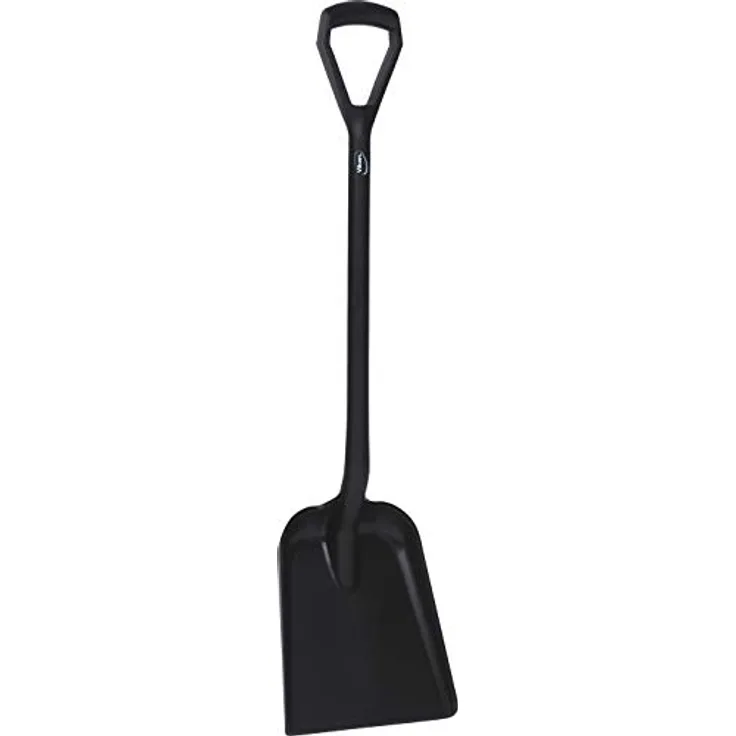 Lichtgewicht schop D-greep, korte steelpolypropyleenhoogte 1040 mm standaard blad (327x271x50 mm)