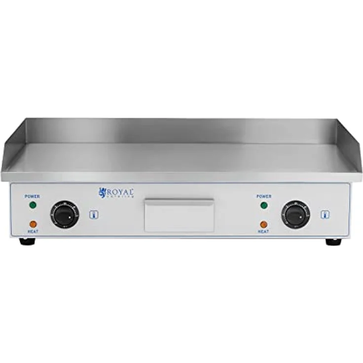 Royal Catering RC-EG73 Doppel Elektro Grillplatte 73 cm glatt 2 x 2.200 W Gastrogrill Grillplatte elektrisch - Preisvergleich – Bild 4
