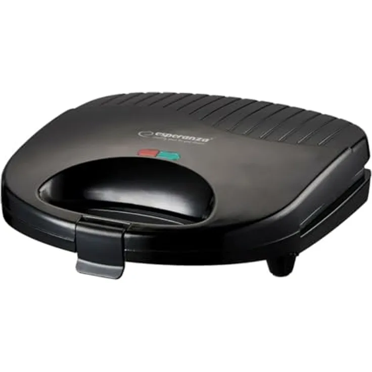 Esperanza Tortilla Sandwichmaker 1000W, Antihaft Sandwich- und Wrapmaker für schnelle Snacks