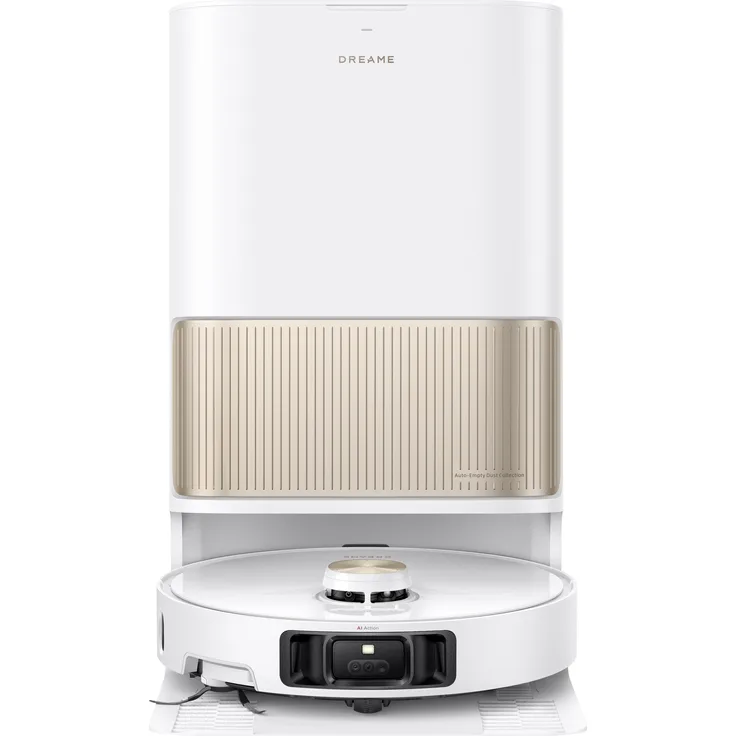 Dreame L40s Pro Ultra, leistungsstarker Staubsauger Roboter mit 600 Watt und 5200 mAh, Weiss