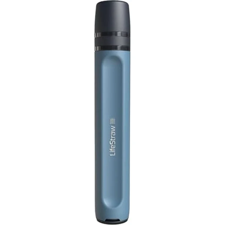 Lifestraw Peak Series Personal Wasserfilter Blau One Size - Ultraleicht, nachhaltig und verbesserte Durchflussrate – Bild 2