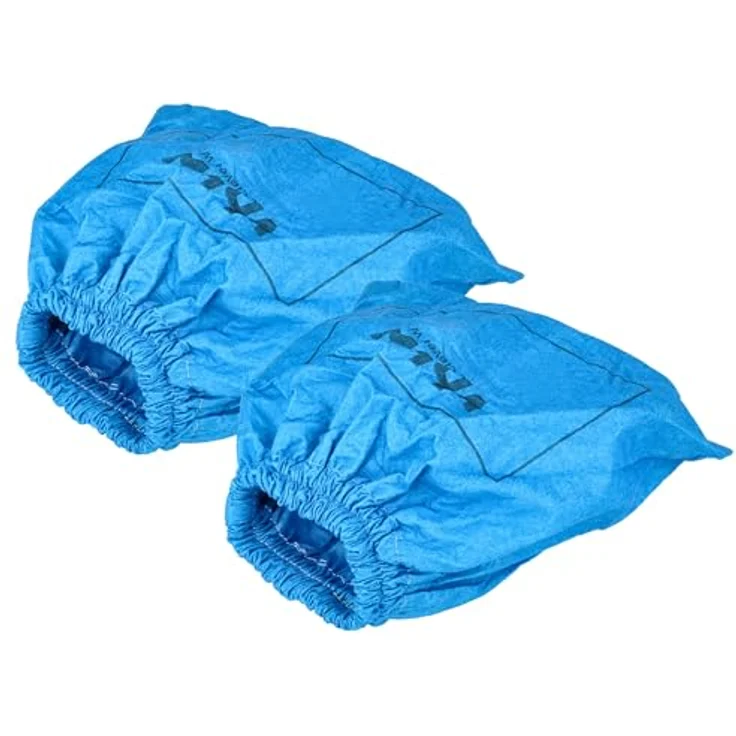 vhbw 2x Textilfilterbeutel für Kallefornia K700, waschbar und wiederverwendbar, blau – Bild 1