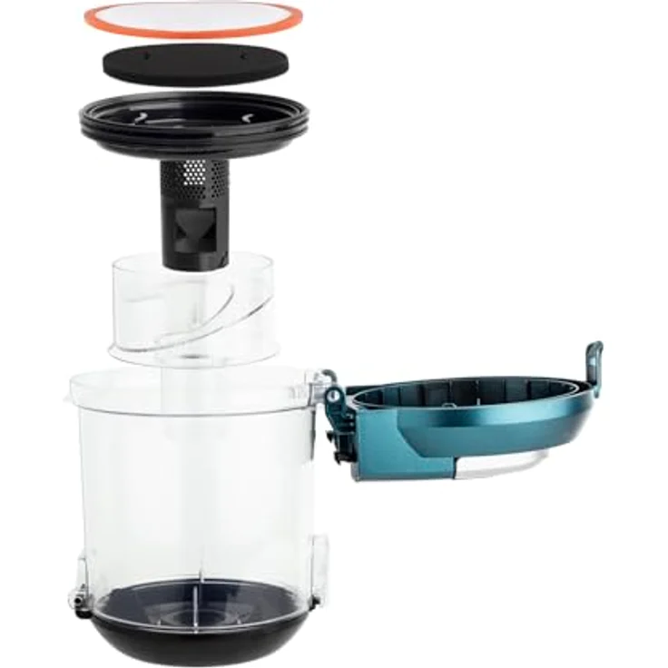 H.Koenig STC62, Bodenstaubsauger in Blau, 850 W mit 2,5 L Staubbehälter und HEPA-Filter, leise mit nur 79 dB – Bild 3