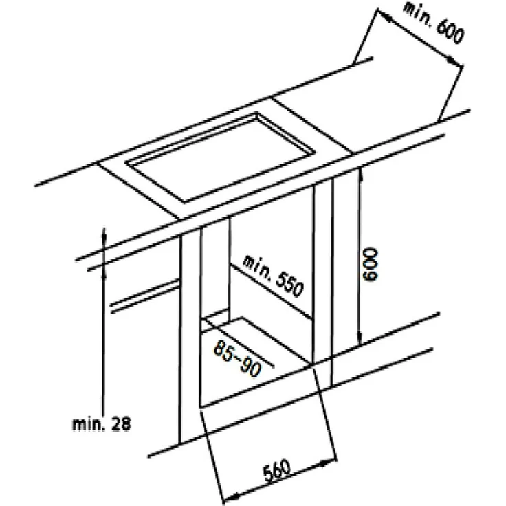 PKM BIC3 I-KP-IX-2 Einbaugerät Edelstahl, Herd-Set, A, Betriebsart elektrisch, Volumen 60 l – Bild 5