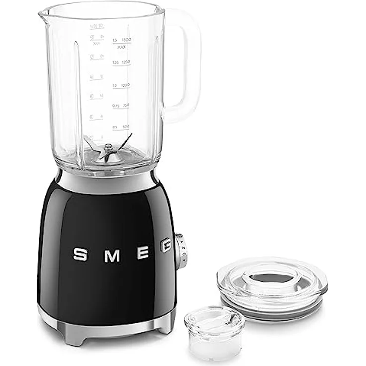 Smeg BLF03BLEU Mixer Farbe Pastell schwarz – Bild 3