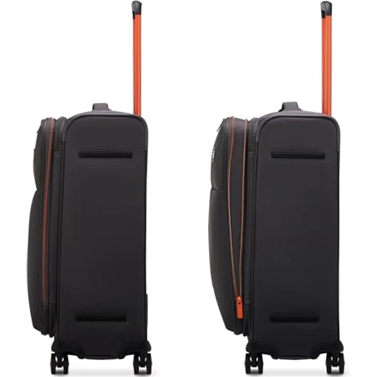 Roncato Move Kofferset 3-teilig, 4 Rollen mit Dehnfalte, grau, 100% Polyester, 48 cm x 31 cm x 77 cm – Bild 5