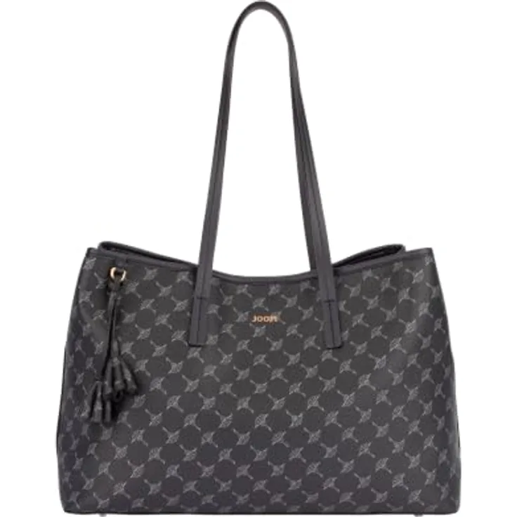 JOOP! Damen Shopper Cortina 1.0 Imogen, Schwarz, offener Magnetverschluss, 1 Hauptfach, 3 Innentaschen