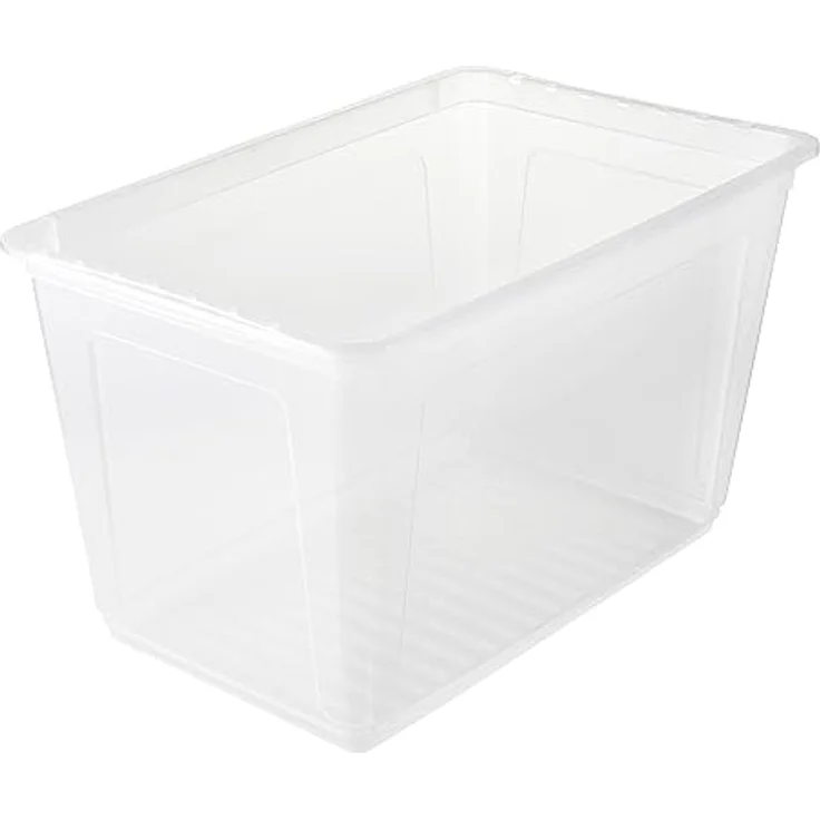keeeper Aufbewahrungsbox mit Air Control System, 59 x 39 x 35 cm, 52 l, Bea, Transparent – Bild 4