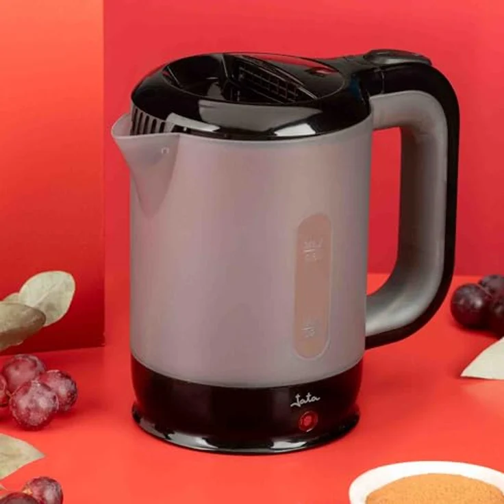 JATA JEHA1240, Elektrischer Wasserkocher 0,5 l, 900 W, BPA-frei, Klappdeckel, Wasserstandsanzeige, einfache Reinigung – Bild 2