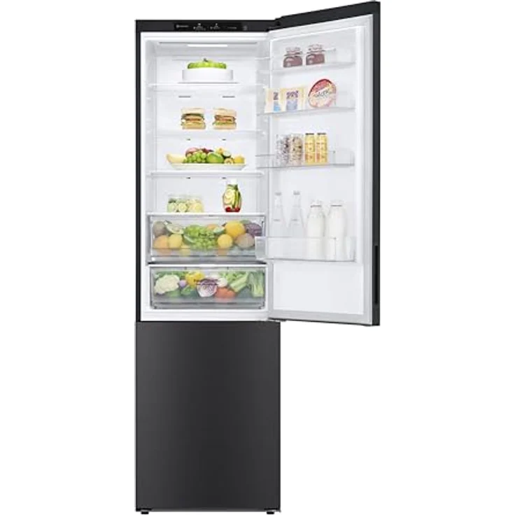 LG GBP62MCTBC Kühl-/Gefrierkombination | Klasse B | Total no Frost | LINEAR Cooling | 384 Liter Kapazität | Matte Black – Bild 3