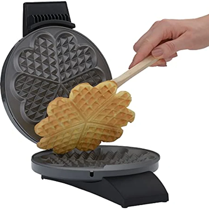 Cloer 1625 Waffeleisen, 930 Watt – Bild 3