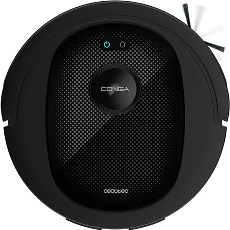 Cecotec Saugroboter Conga 8490 Ultimate Ultra Power Home, Lasernavigation, App-Steuerung, 2,5 L Staubautomatikentleerung, 7000 Pa, bis zu 170 Minuten Akkulaufzeit, Silikon-Hauptbürste für Haustiere – Bild 2