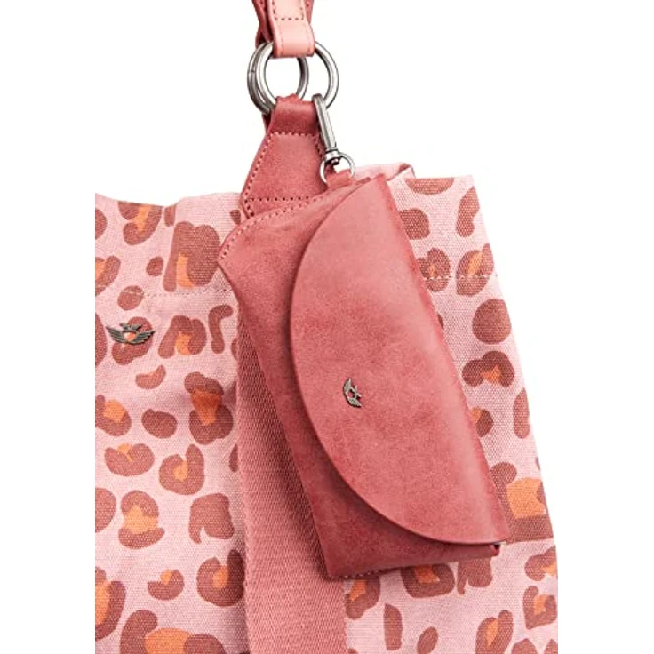 Fritzi aus Preußen Izzy Canvas Shopper Tasche, 45 cm, 100% Baumwolle, pink – Bild 3