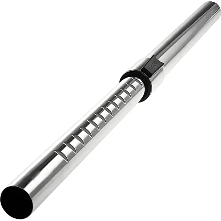 Retoo Ersatz Teleskoprohr passend für Verschiedene Staubsauger, Stahl, 32 mm Universal Saugrohr, Klick Funktion, Geeignet für AEG, Clatronic, Electrolux, De’Longhi, Hoover, Rowenta, Thomson – Bild 1