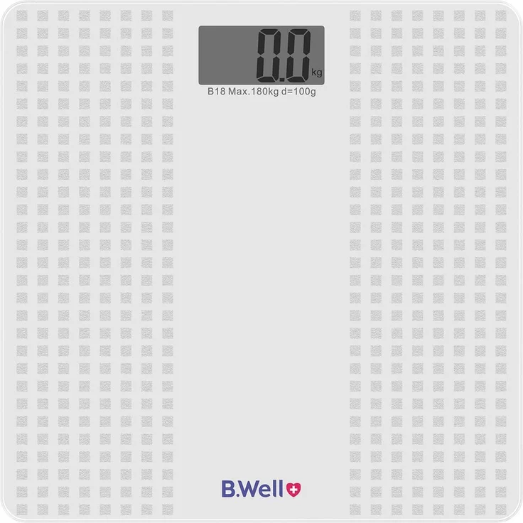 B.Well PRO-166, Personenwaage mit präziser Gewichtsanzeige und modernem Design