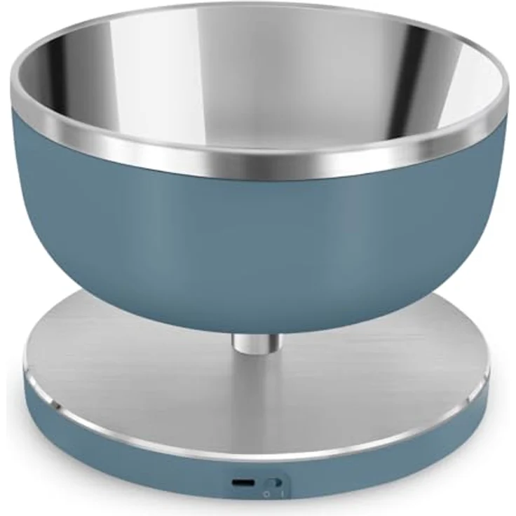 Smeg Digitale Küchenwaage KSC01SBMWW, 5 kg Tragkraft, USB-C Akku, Storm Blue, mit Edelstahlschüssel und Tara-Funktion – Bild 6