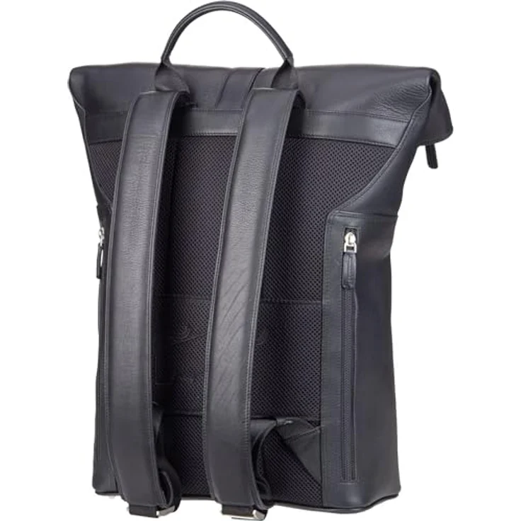 Braun Büffel Golf 3.0 Bags Daypack L, Leder 44 cm mit Laptopfach, schwarz – Bild 2