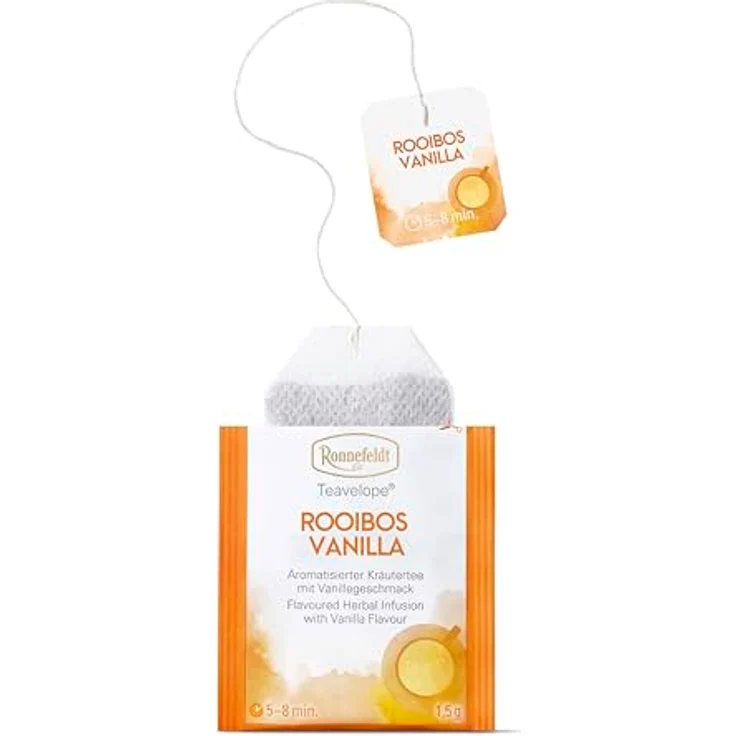 Teavelope Rooibos Vanilla aromat. Kräutertee 25 Teebeutel 37,5g : 1er Packung – Bild 2