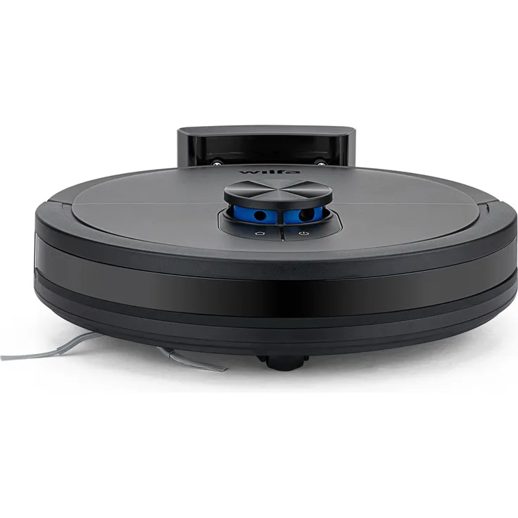 Wilfa Innobot RVC-B4LIN, Robot Vacuum Cleaner mit 360° LiDAR-Kartierung, Staubsaugen und Wischen, schwarz