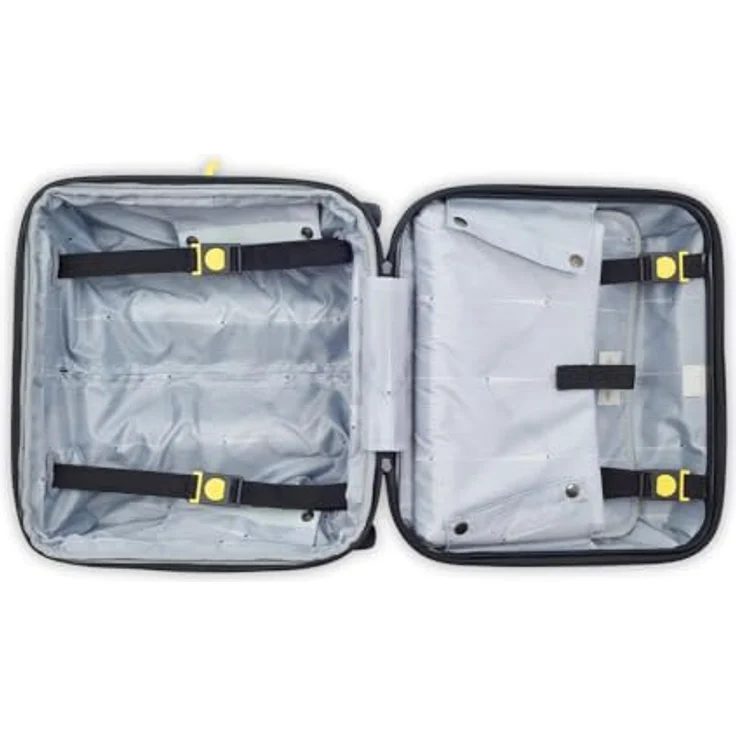 Delsey Shadow 5.0 4-Rollen Businesstrolley 38 cm Laptopfach mit Dehnfalte, Schwarz (30 l) – Bild 6