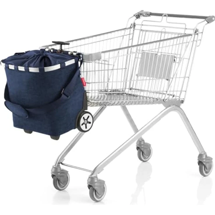 reisenthel Carrycruiser, Einkaufstrolley in grau, 100% Polyester, 42 cm x 32 cm x 47,5 cm – Bild 6