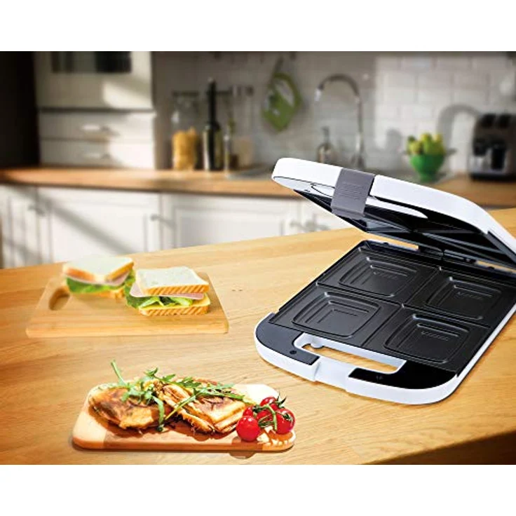 JATA SW551 Sandwichmaker 1400W Weiß – Bild 7