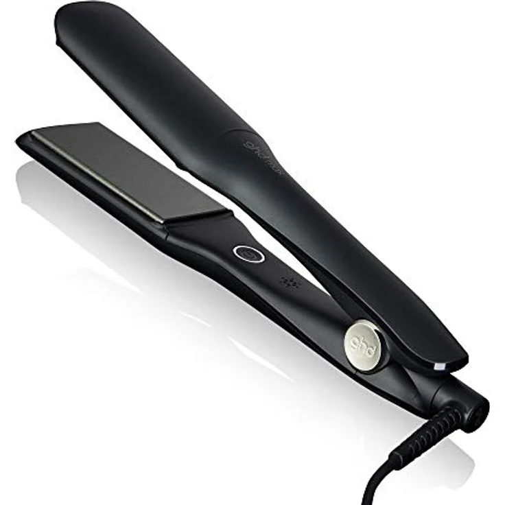 ghd max - professioneller Haarglätter mit breiten Platten für langes, dickes oder lockiges Haar, glättet und erzeugt Wellen in der Hälfte der Zeit, Dual-Zonen-Technologie, schwarz – Bild 2