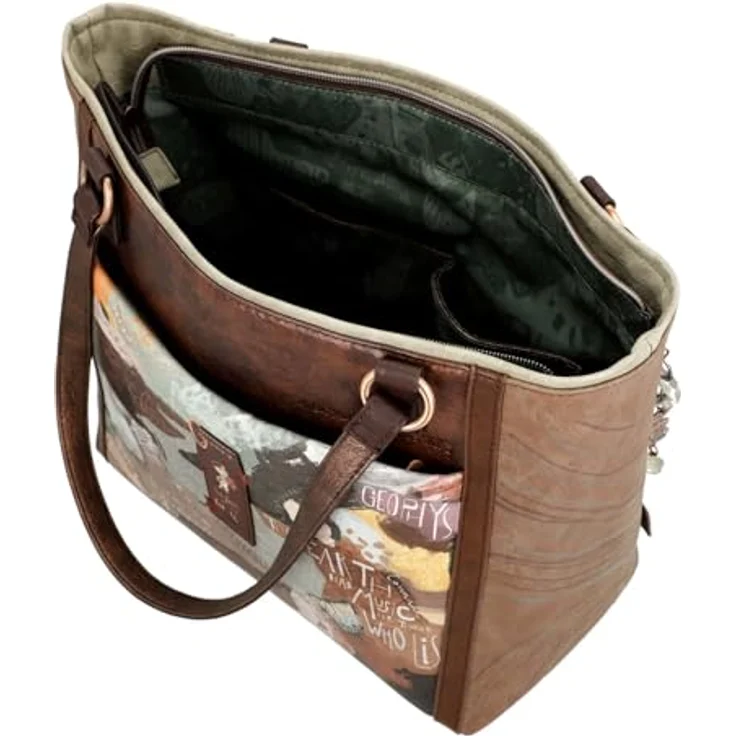 Anekke Core Shopper Tasche, mehrfarbig, 40 cm x 16 cm x 29 cm, 100% Polyurethan – Bild 6