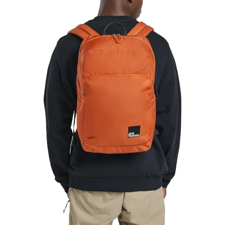 Jack Wolfskin Daypack TERRAVIEW, Rucksack mit Laptopfach und gepolstertem Rücken, CROSSRIP 300D RE – Bild 6