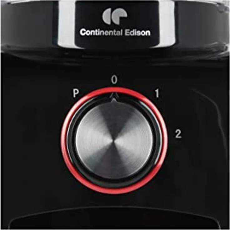 CONTINENTAL EDISON CERM600B Multifunktionsroboter, 600 Watt, elegante schwarze Edelstahlküchenmaschine für vielseitige Zubereitungsmethoden – Bild 6