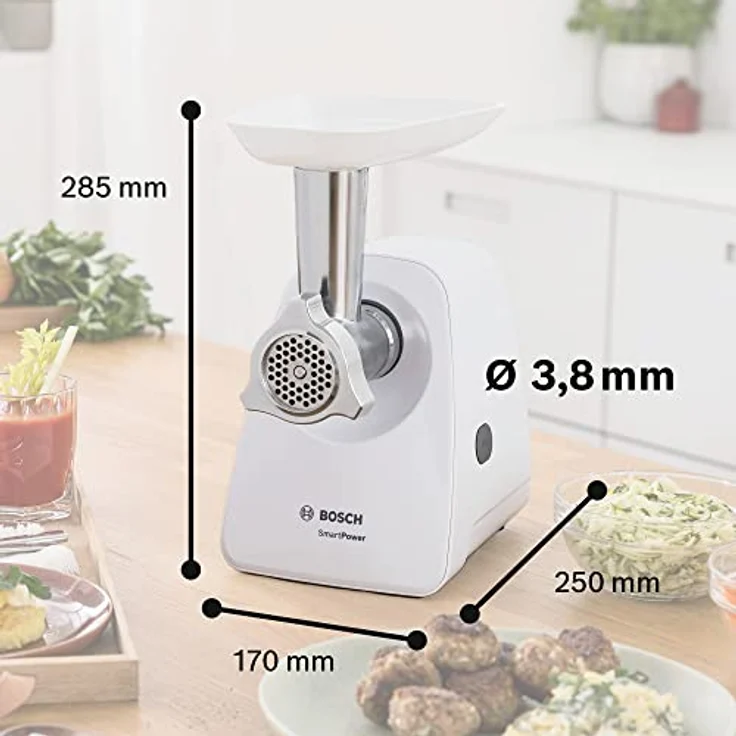 Bosch MFW2500W Fleischwolf – Bild 3