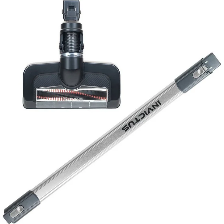 Genius Handstaubsauger INVICTUS ONE 3.0e Akku-Handstaubsauger Bodenstaubsauger 11-tlg., Spot-Licht