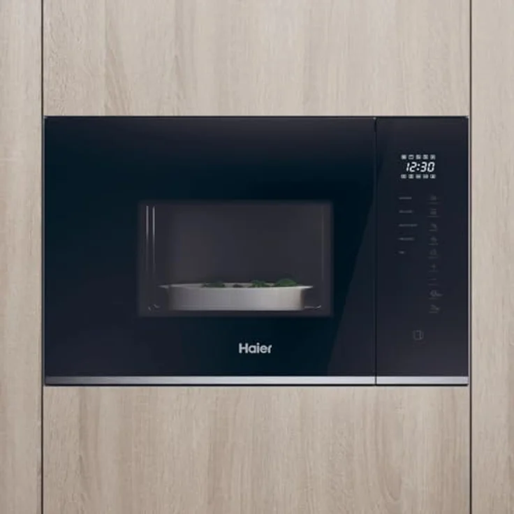 Haier H38FMWID2S7, Einbau-Mikrowelle mit 800W Leistung und 20L Volumen, Schwarz – Bild 4