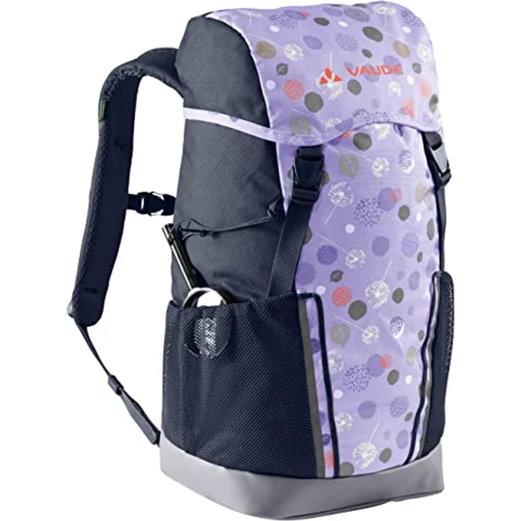 VAUDE Puck 14 Kinderrucksack, wasserdicht mit Regenhülle, in pastel lilac, 1-tlg. – Bild 1