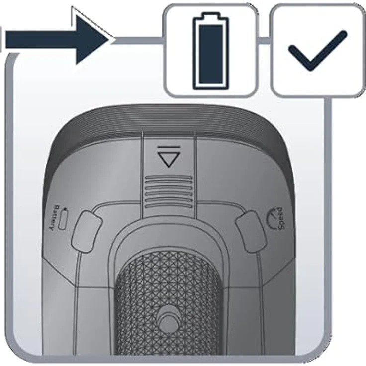 Rowenta ZR009703 Xpert | Extra-Akku | Kompatibel mit der Serie X-Pert 6.60 (RH68) | Schwarz – Bild 4