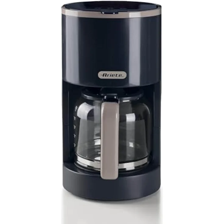 Ariete 1394 Breakfast Kaffeemaschine mit Dauerfilter 1,5 L für 12 Tassen, dunkelblau - Warmhaltefunktion, genaue Dosierung, praktischer Dauerfilter – Bild 2
