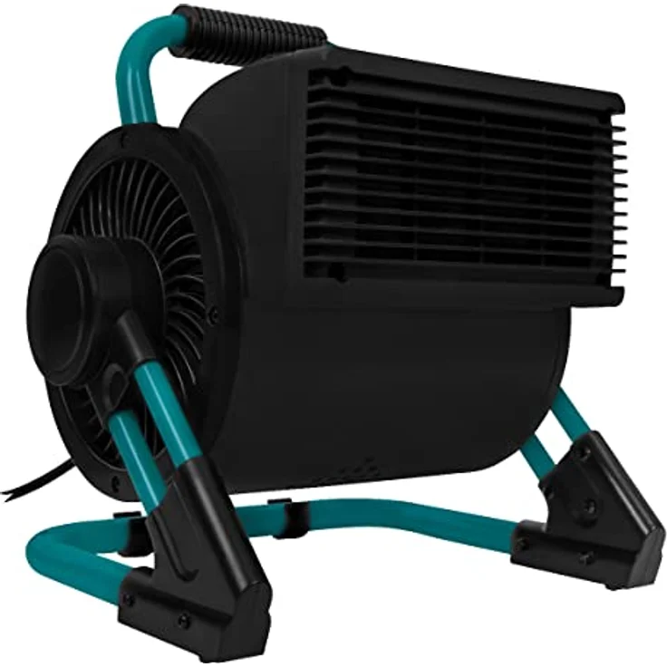VONROC Pro Elektrische Heizung, Heizlüfter für Garagen & Werkstätten, 1350W/2000W, Keramik, 2 Heizstufen, Kühlgebläse, Thermostat, 90° Neigungsfunktion für Räume bis 20m² – Bild 5