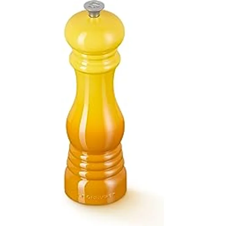 LE CREUSET Salzmühle, ABS-Kunststoff, 6,2 x 6,2 x 20,8 cm, Keramik-Mahlwerk, Nectar