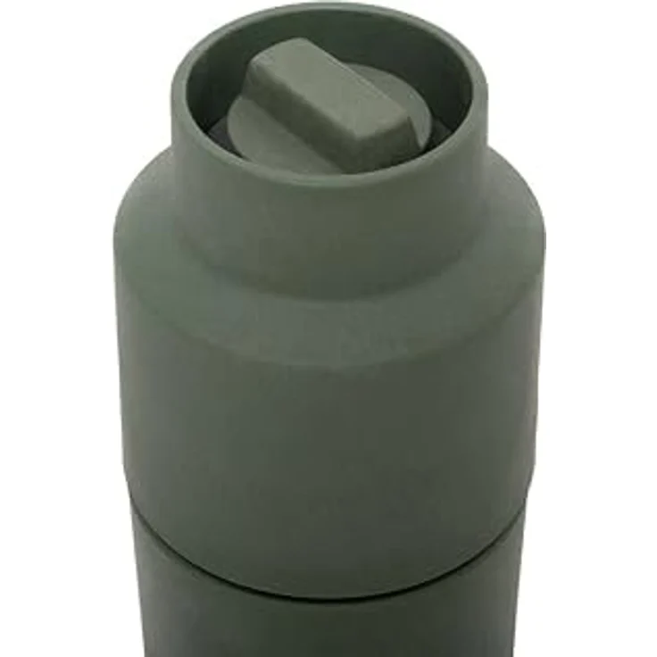 CrushGrind Billund umgedrehte Gewürzmühle und Kräutermühle mit verstellbarem Mahlgrad - Keramikmahlwerk - Salz- und Pfeffermühle (Parsley) – Bild 2