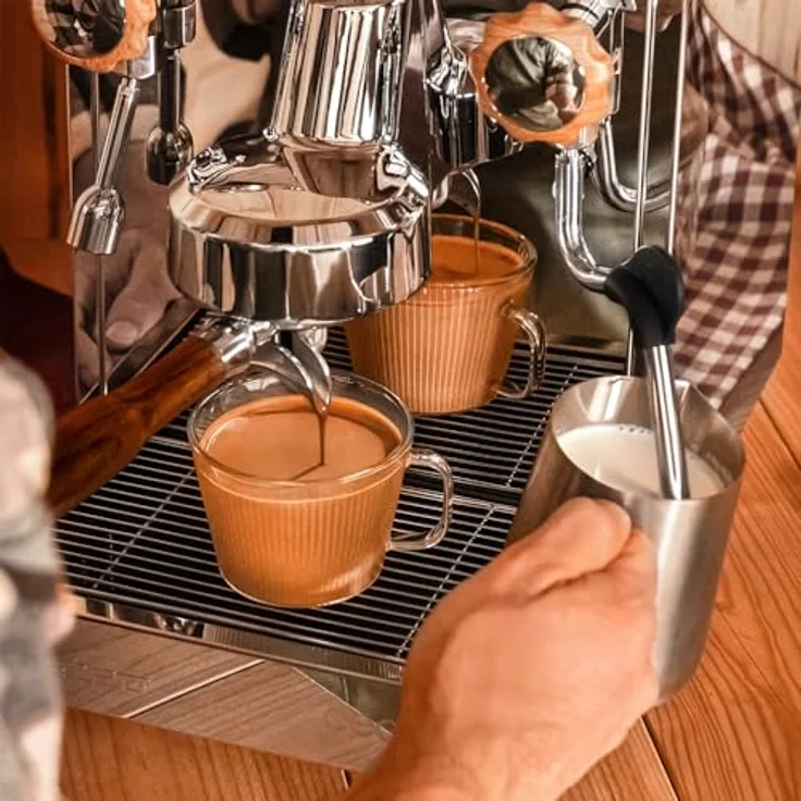 Cecotec Baristeo Classic, Siebträgermaschine mit PID-Steuerung, 15 bar Pumpendruck und 2,5 Liter Wassertank – Bild 8