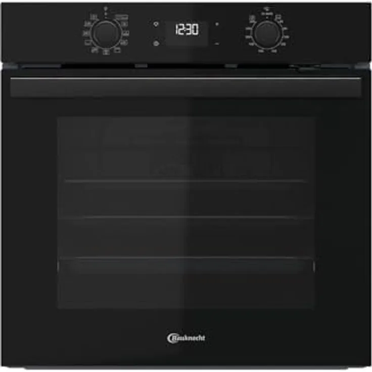 Bauknecht BBA285HU0K Einbau-Backofen, A+, 71 L XXL-Garraum, PowerHeißluft, Maxi Cooking, schwarz