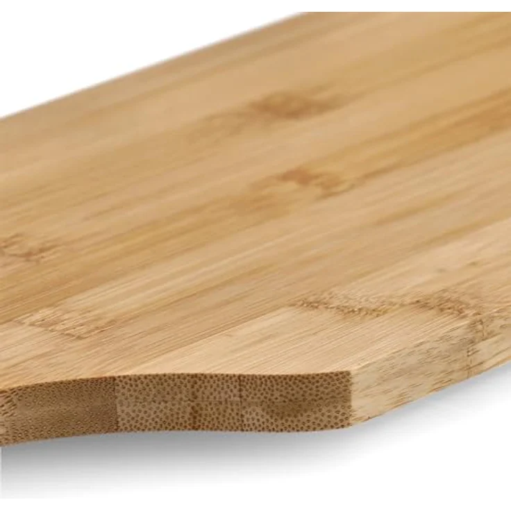 Zeller 25192 Schneide--Servierbrett mit Griff, Bamboo, ca. 44,5 x 16 x 1,2 cm – Bild 6