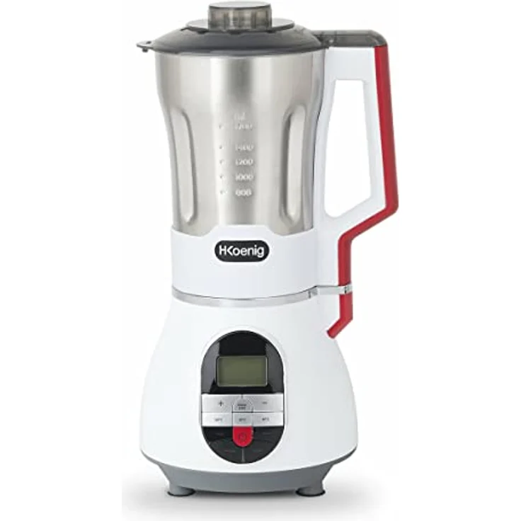 H.KOENIG MXC36 SOUP Maker MXC 36 Suppenzubereiter-Mixer-Ice-Crusher-Koch- und Mixfunktion-bis 1,7 L-bis 900 W-Edelstahlgehäuse - – Bild 2