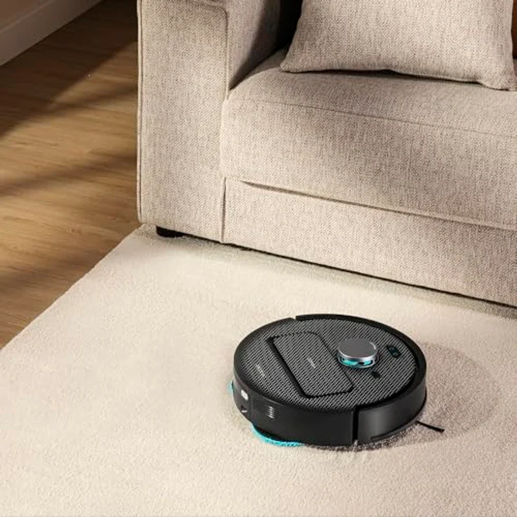 Cecotec Conga X50 X-Treme, Beutelloser Staubsauger-Roboter, Schwarz, Rund, 280 min Akkulaufzeit – Bild 3
