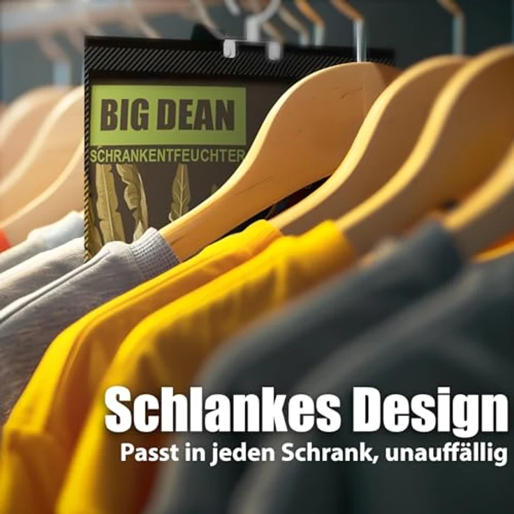 BigDean 20er Pack XL Luftentfeuchter, 450ml Beutel für Kleiderschrank, stromlos, optimaler Feuchtigkeitsschutz gegen Schimmel – Bild 5